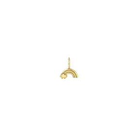 14k Single Midi Bitty Rainbow Charm