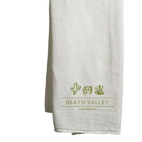 22" x 38" Flour White Sack Tea Towels Printed with a Customizable WEST VINES COLLECTION Design