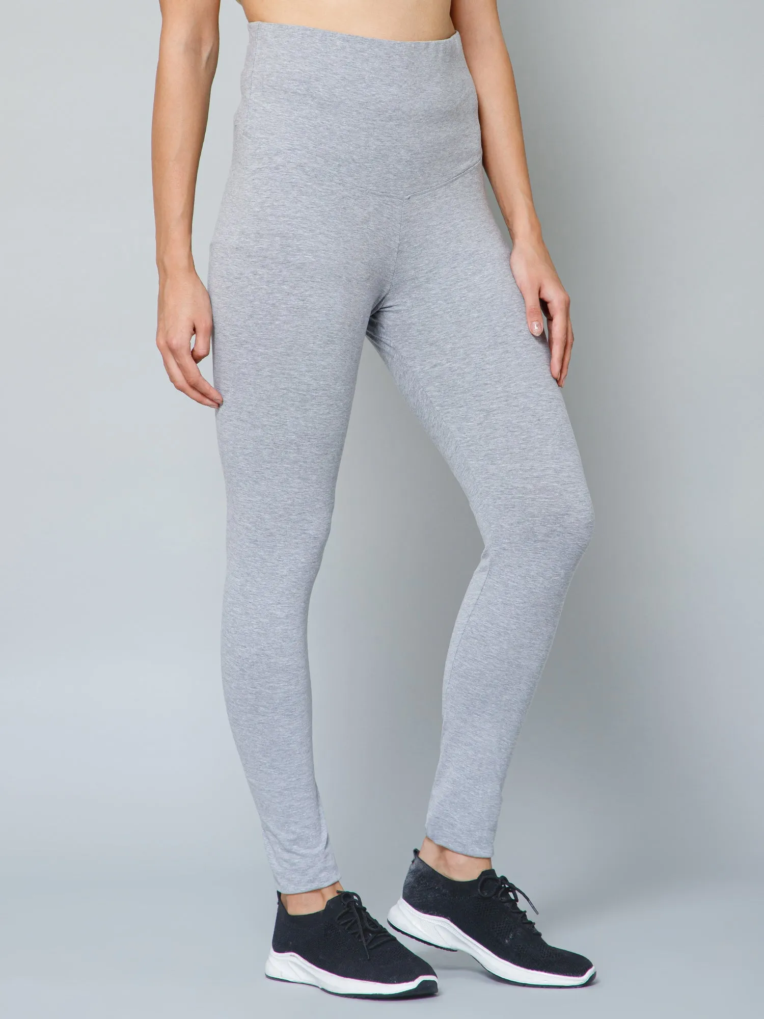 247 Zactive™ Grey High Waisted Maternity Leggings