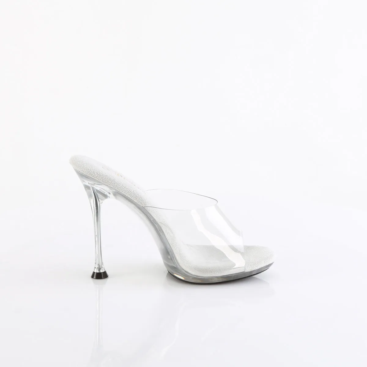 4 Inch Heel CUPID-401 Clear