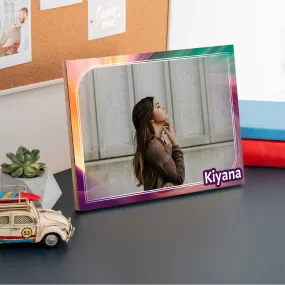 Abstract Personalized Photo Frame