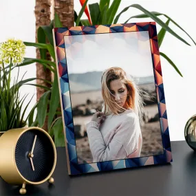 Abstract Personalized Photo Frame