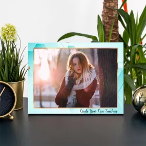 Abstract Personalized Photo Frame