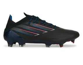 adidas Men's X Speedflow.1 FG Core Black/Vivid Red