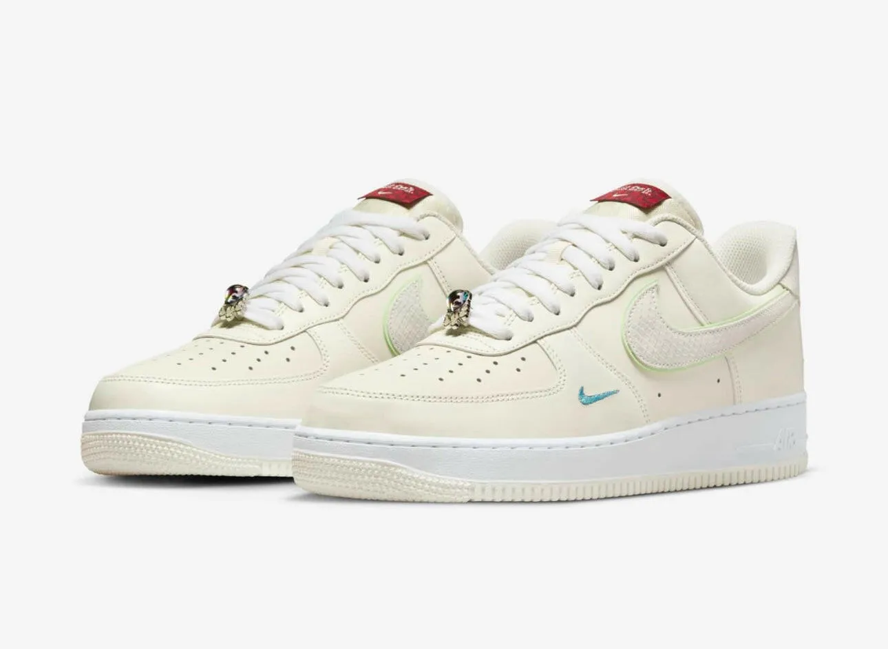 Air Force 1 '07 'Year of the Dragon' SAIL CREAM Sneakers for Men