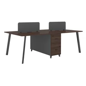 Alice 4-Seater Workstation Desk