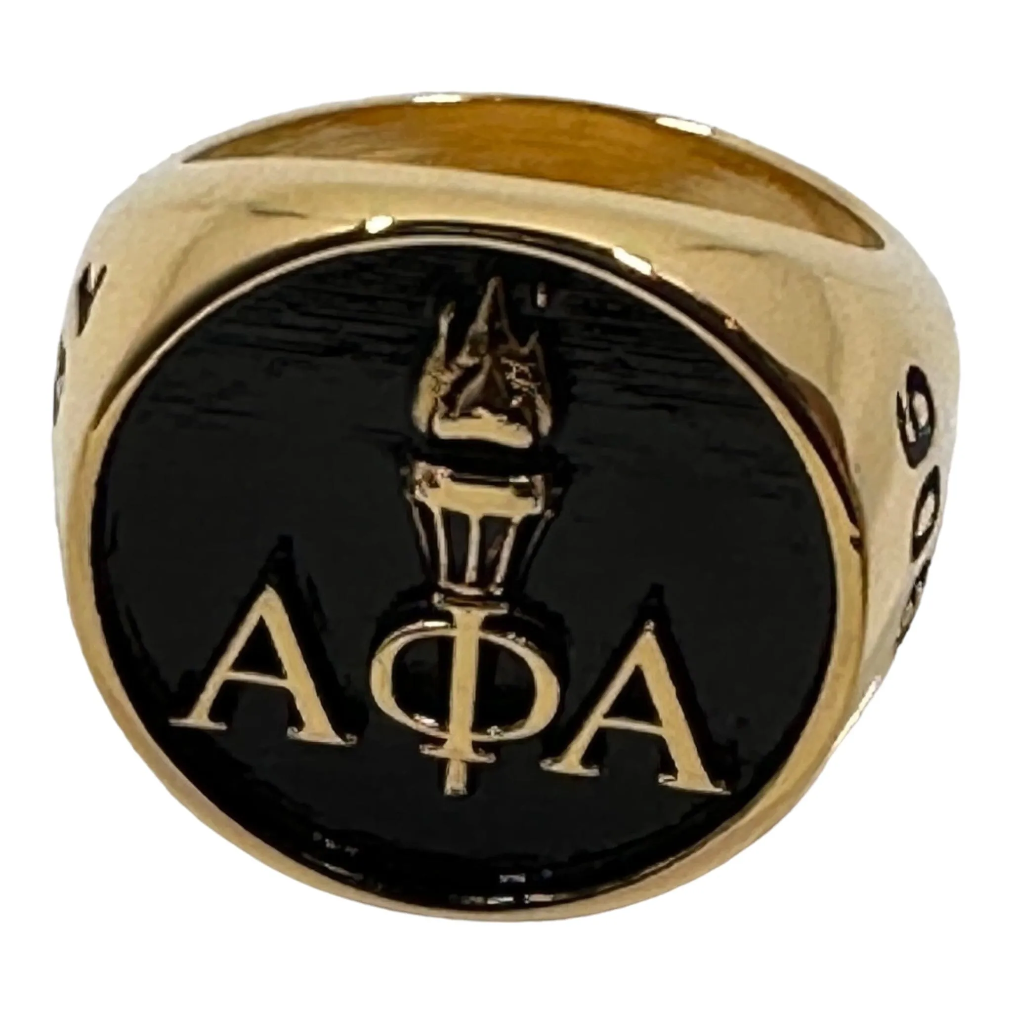 Alpha Phi Alpha Light Of The World Gold Ring