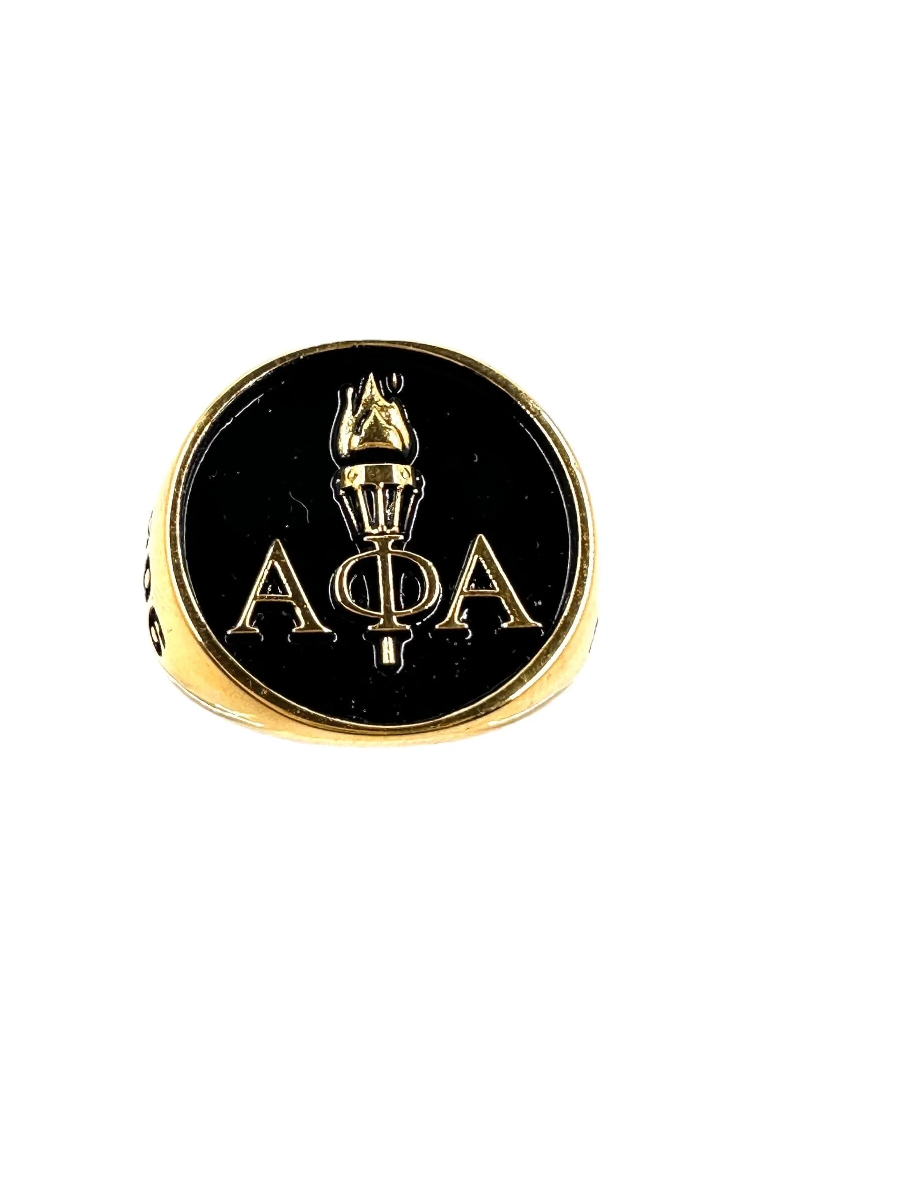 Alpha Phi Alpha Light Of The World Gold Ring