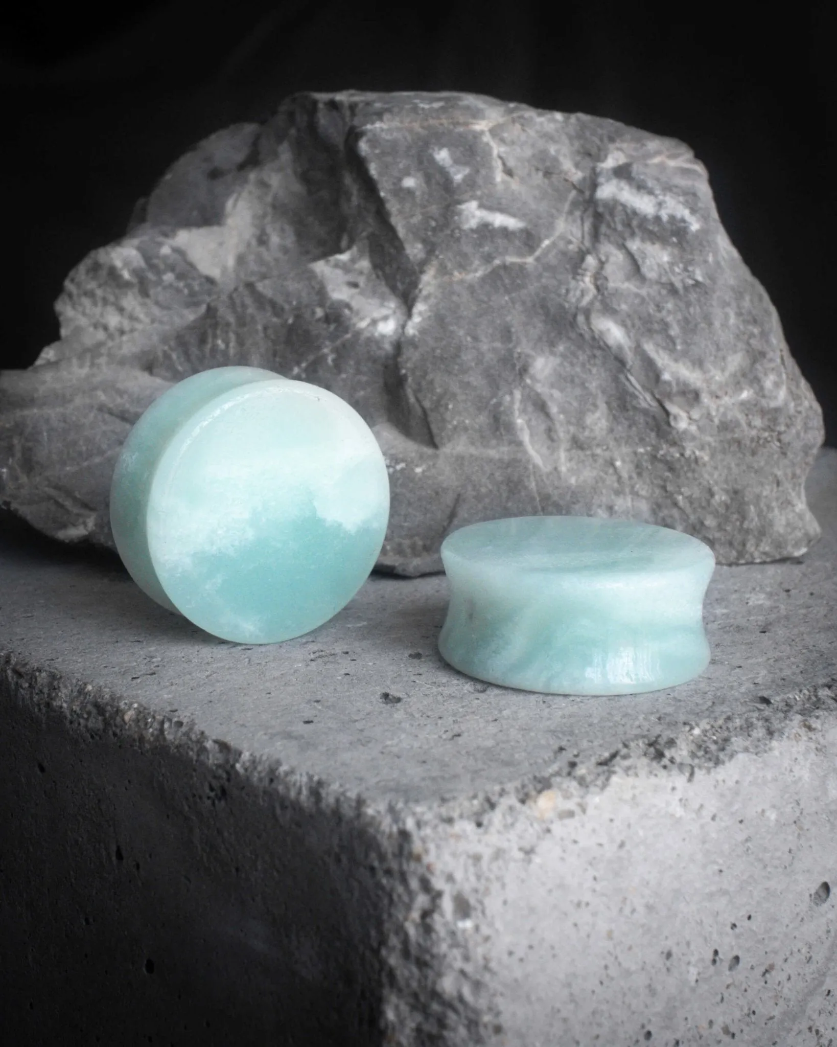 Amazonite Plugs