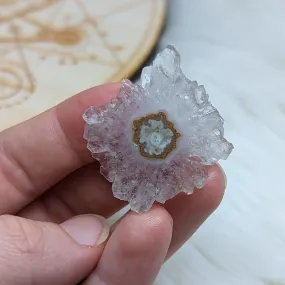 Amethyst Stalactite Slice Specimen #1 ~ Expansion of the Higher Self