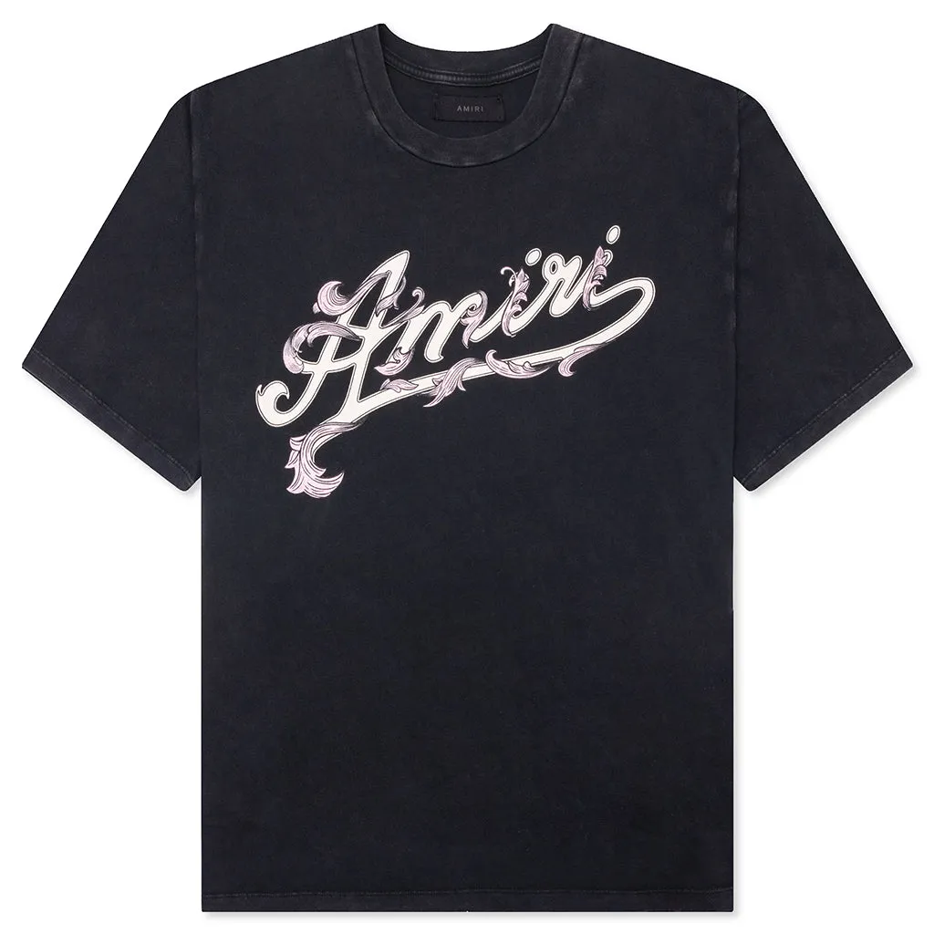 Amiri Filigree Tee - Black