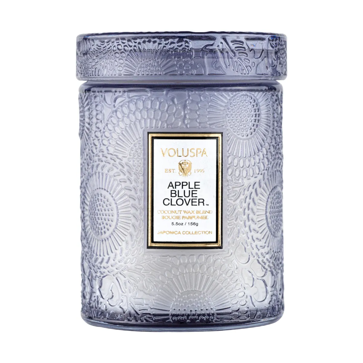 Apple Blue Clover Small Jar Candle Voluspa