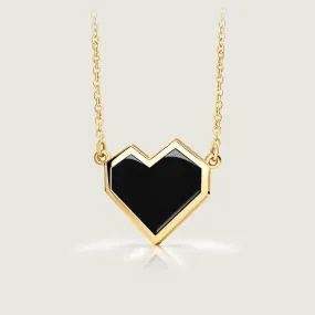 Ararat Heart Enamel Necklace