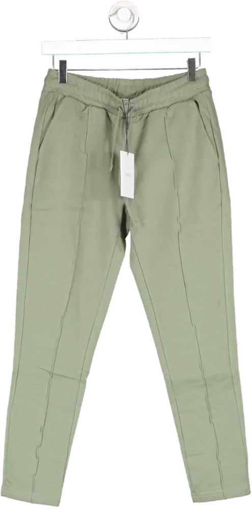 ARNE Sage Green Jersey Slim Fit Joggers BNWT UK 14 Short