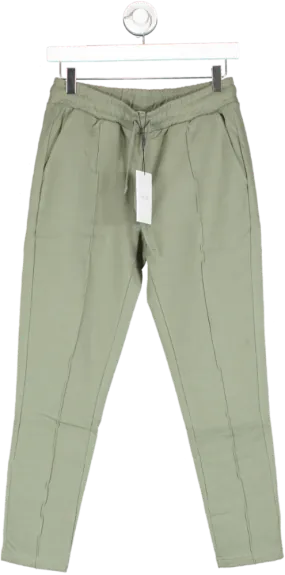 ARNE Sage Green Jersey Slim Fit Joggers BNWT UK 14 Short