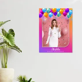 Balloon Photo Frame