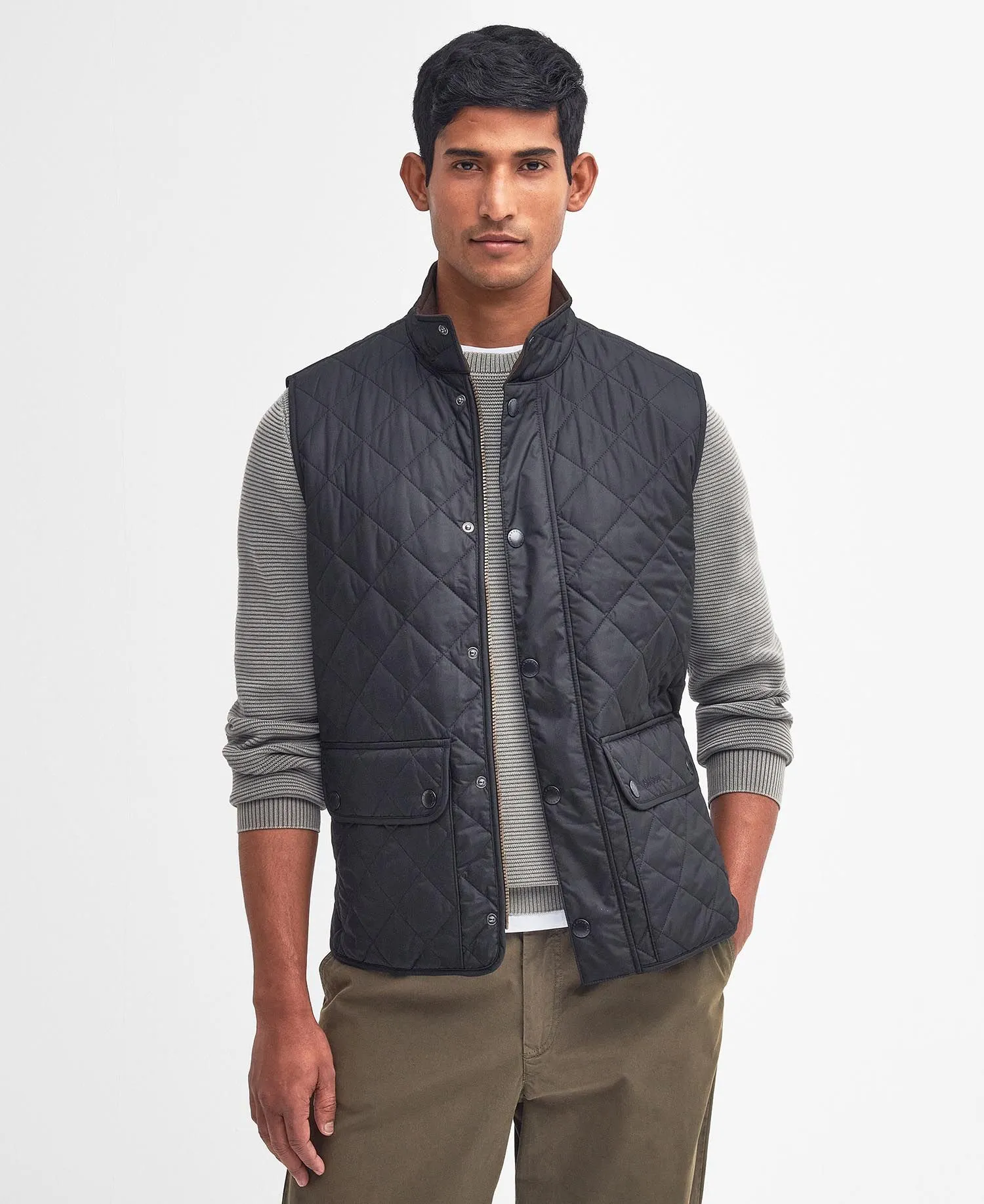 Barbour Men's New Lowerdale Diamond Quilted Bodywarmer Gilet