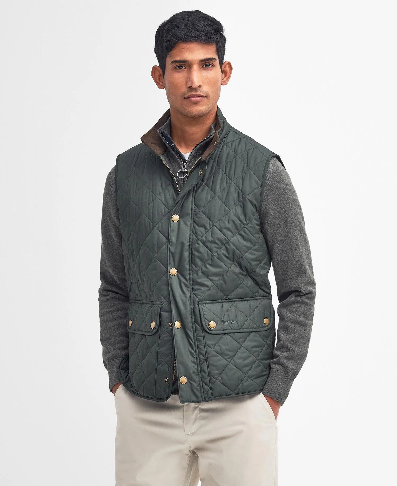 Barbour Men's New Lowerdale Diamond Quilted Bodywarmer Gilet