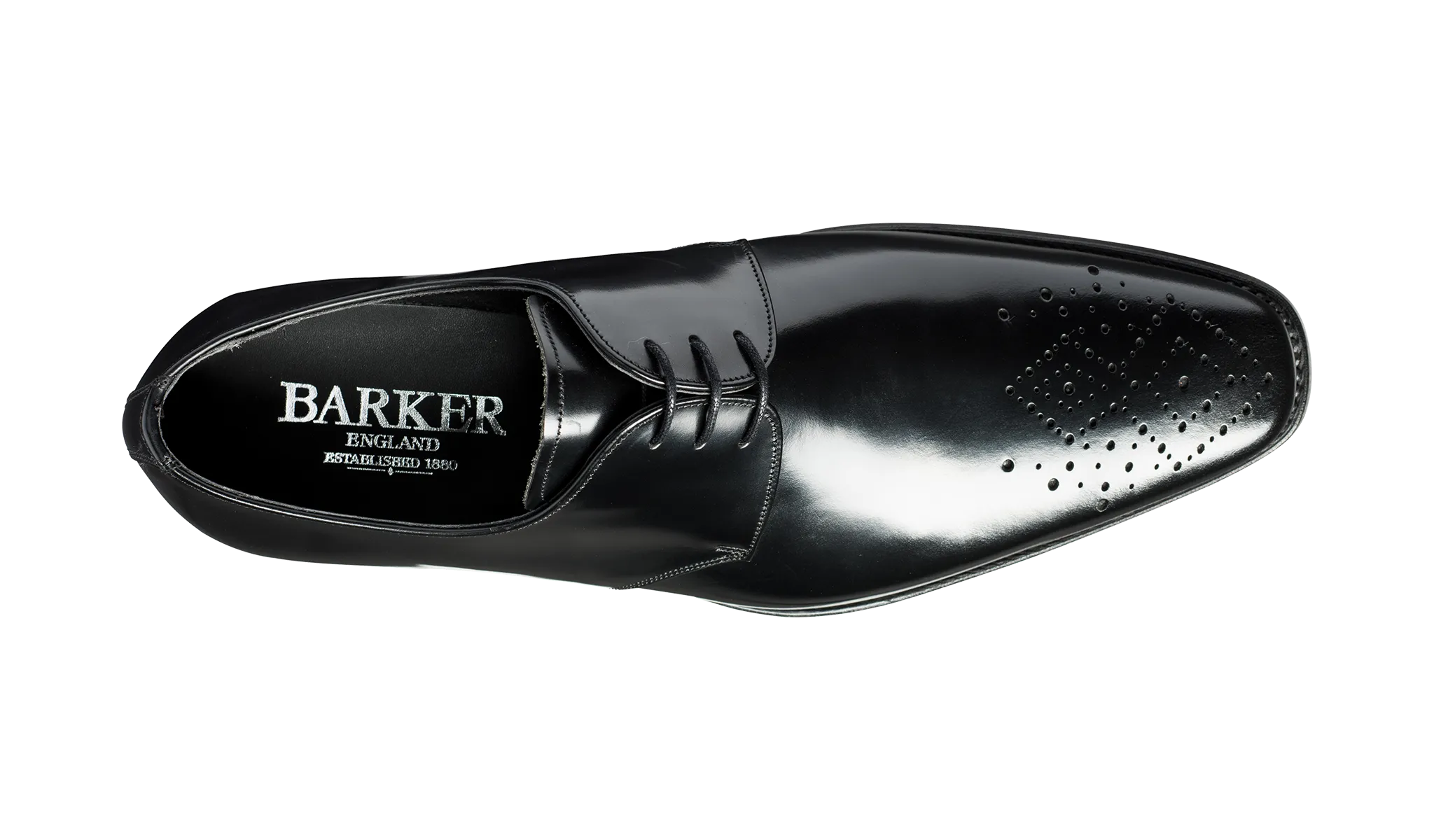 Barker Darlington smart business Derby  -Hi Shine Black