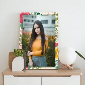 Beautiful Flowers Design Photo Frame