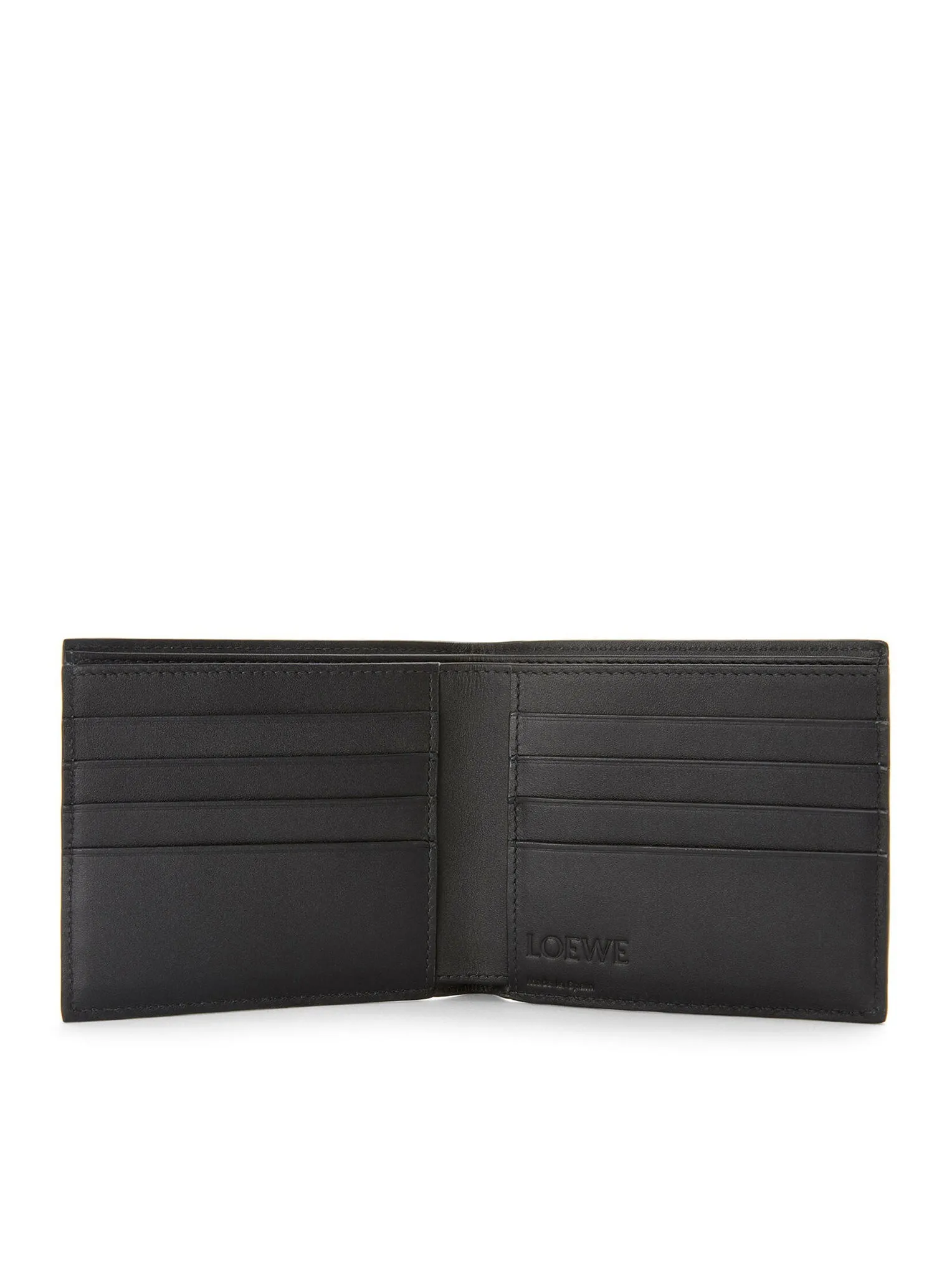 Bifold wallet in soft grained calfskin