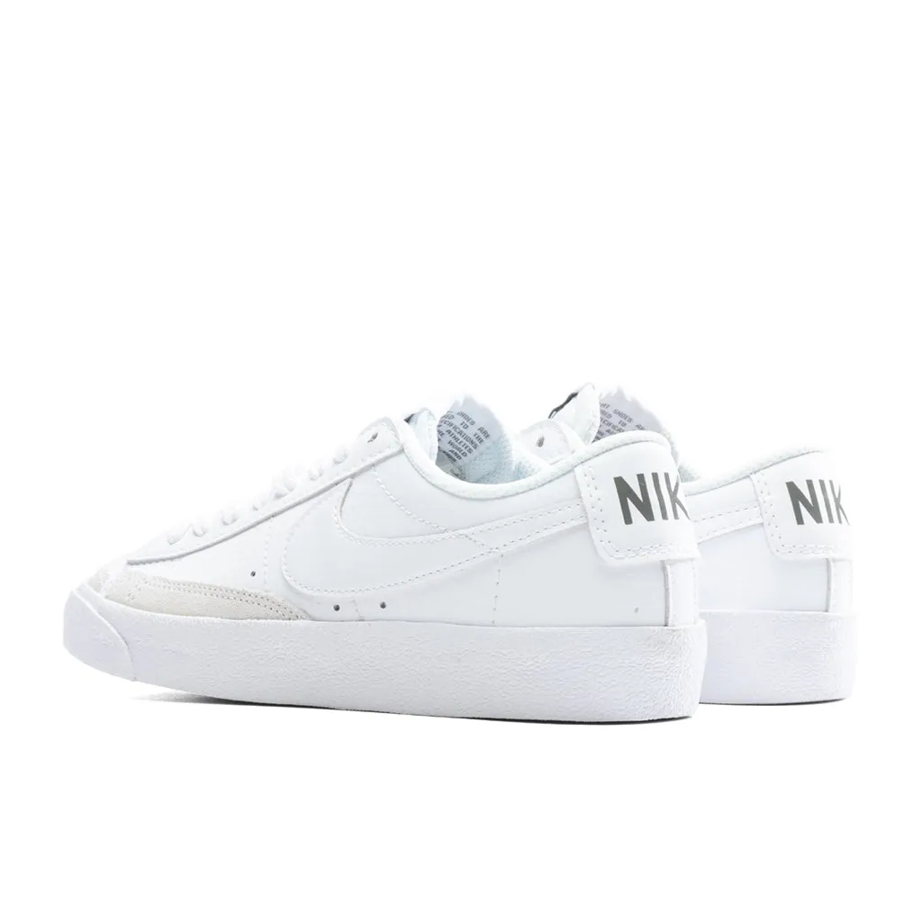 Blazer Low '77 (GS) - White/Clear/Flat Pewter