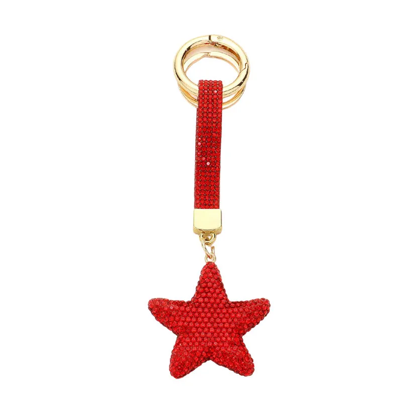 Bling Star Keychain