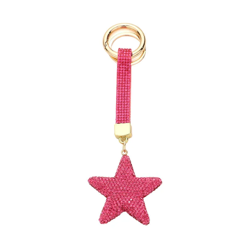 Bling Star Keychain