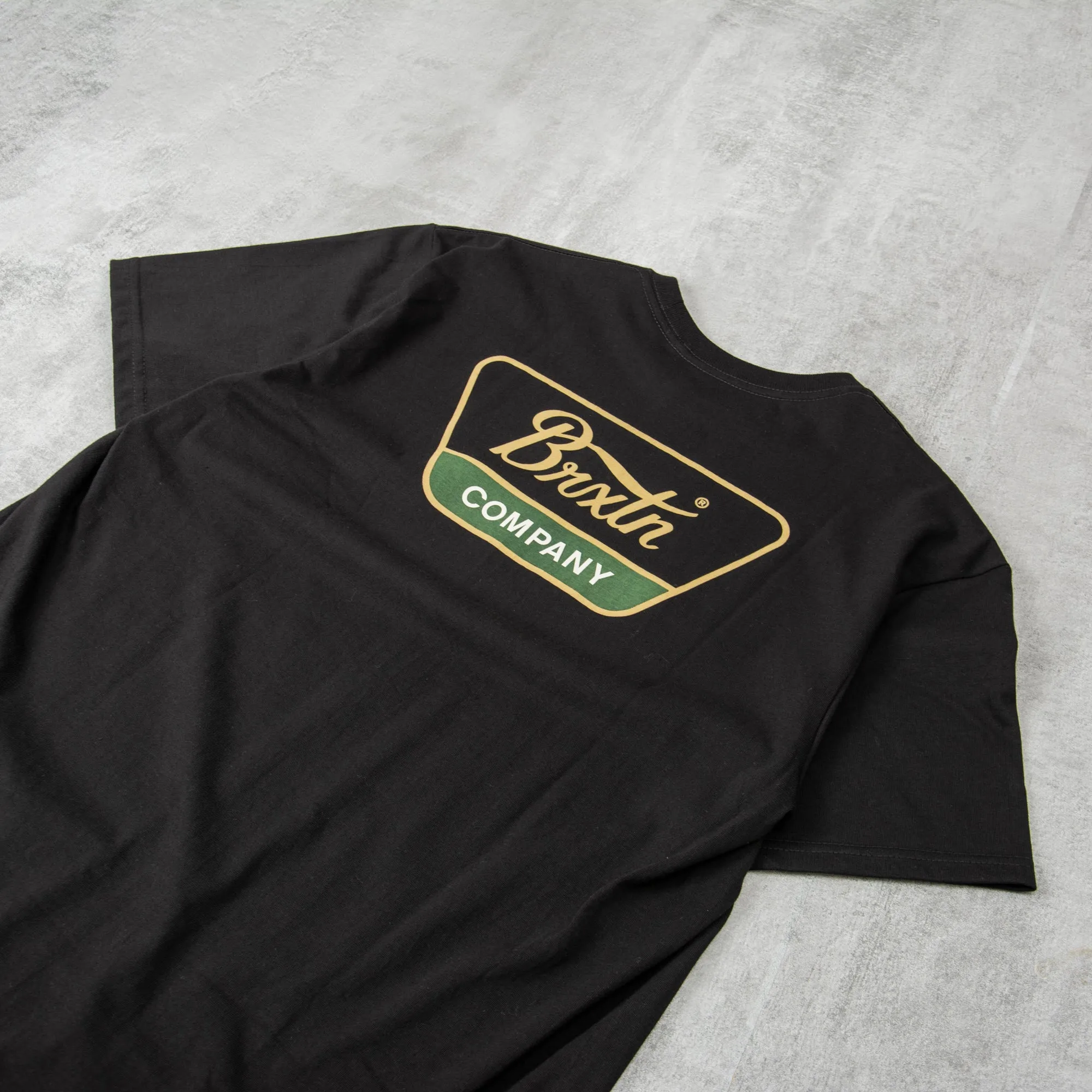 Brixton Linwood S/S Tee - Black / Pine