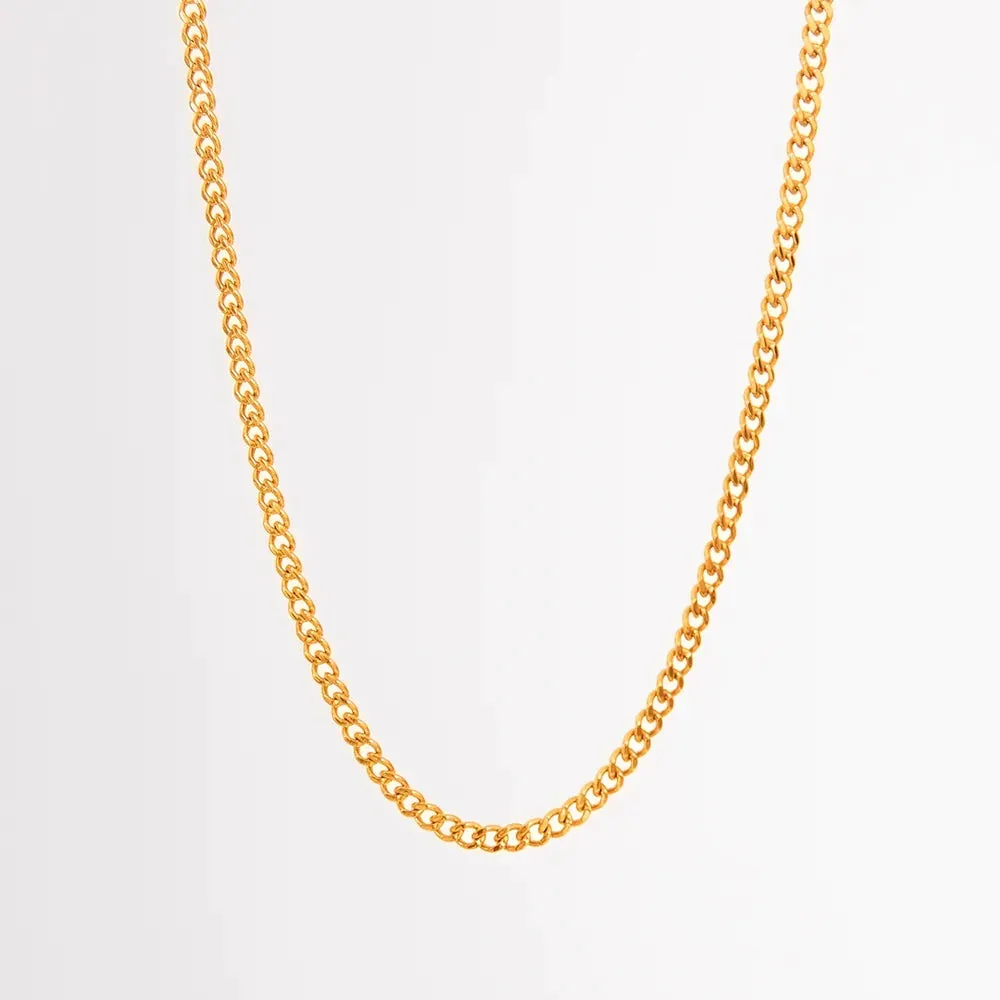 BUNDLE: CUBAN LINK 2MM & 5MM (18K GOLD)