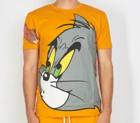 Buyer's Choice T-Shirt - Tom and Jerry - Orange - KA 7909