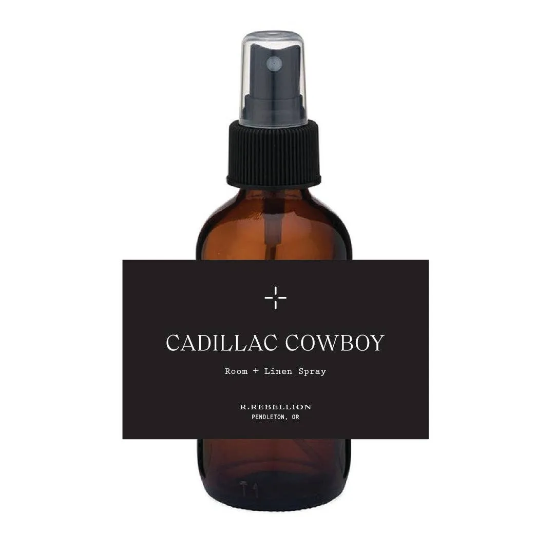 Cadillac Cowboy Room   Linen Spray 4 oz.