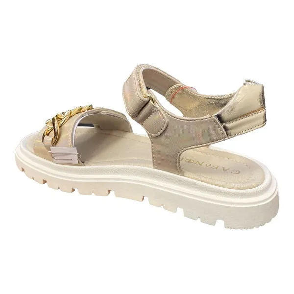 CafèNoir Sandal for Girls C-1761C powder