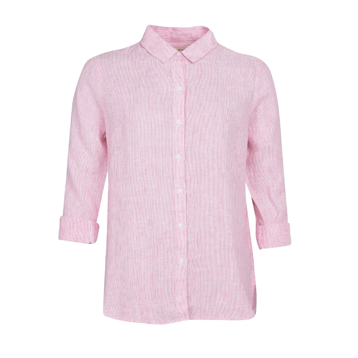 Camicia Donna Barbour Marine Rosa