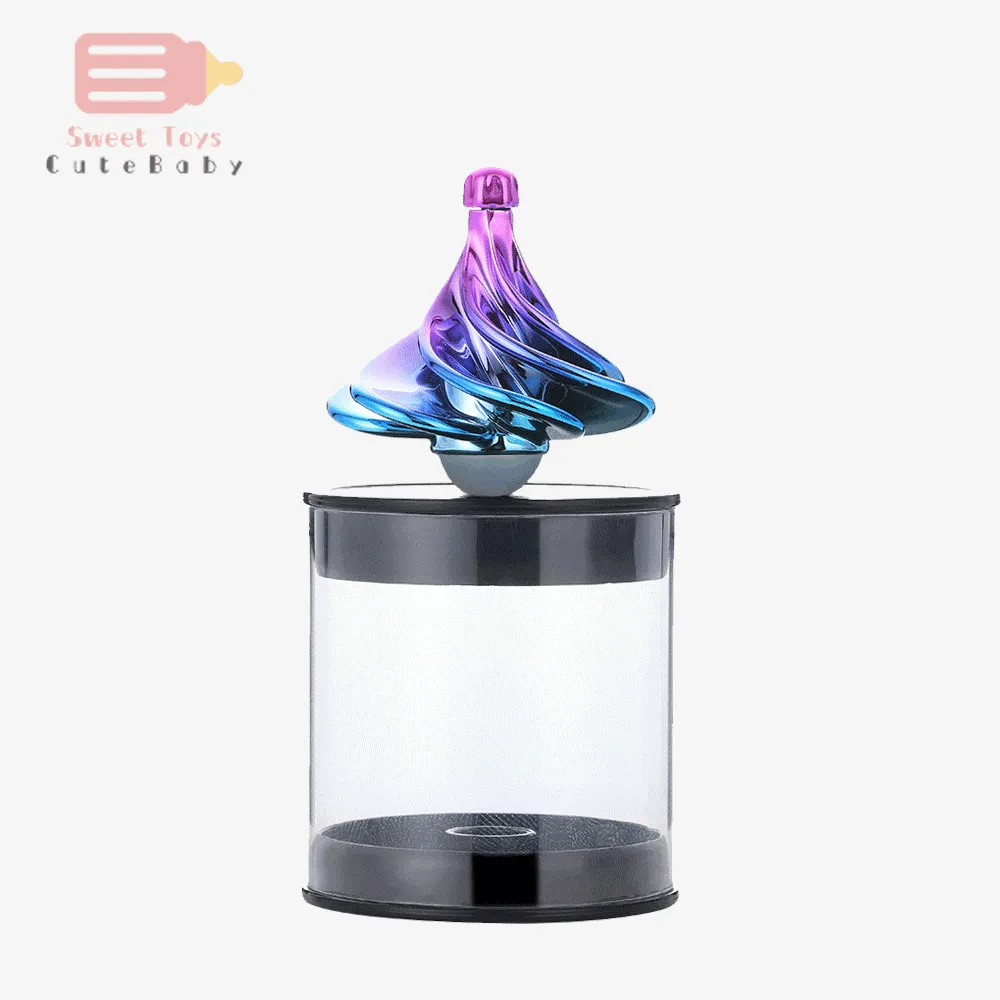 Colorful Spinning Inertial Fingertip Stunt Gyroscope