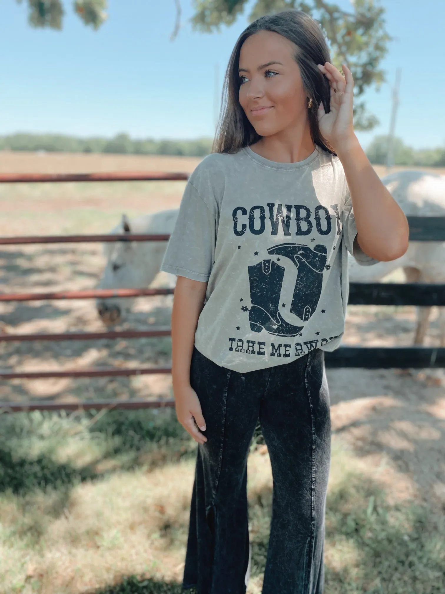 Cowboy Take Me Away Graphic Tee