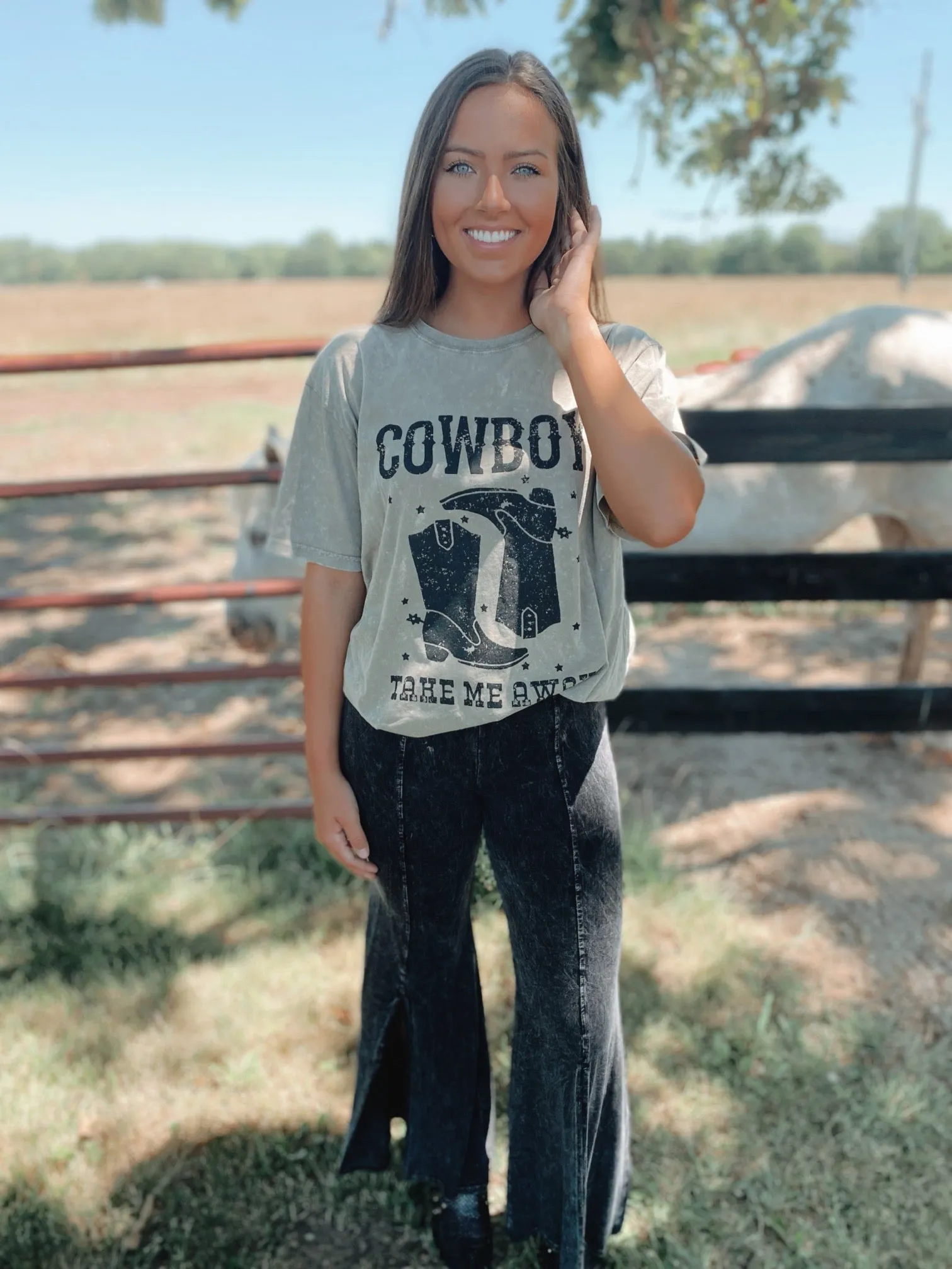 Cowboy Take Me Away Graphic Tee