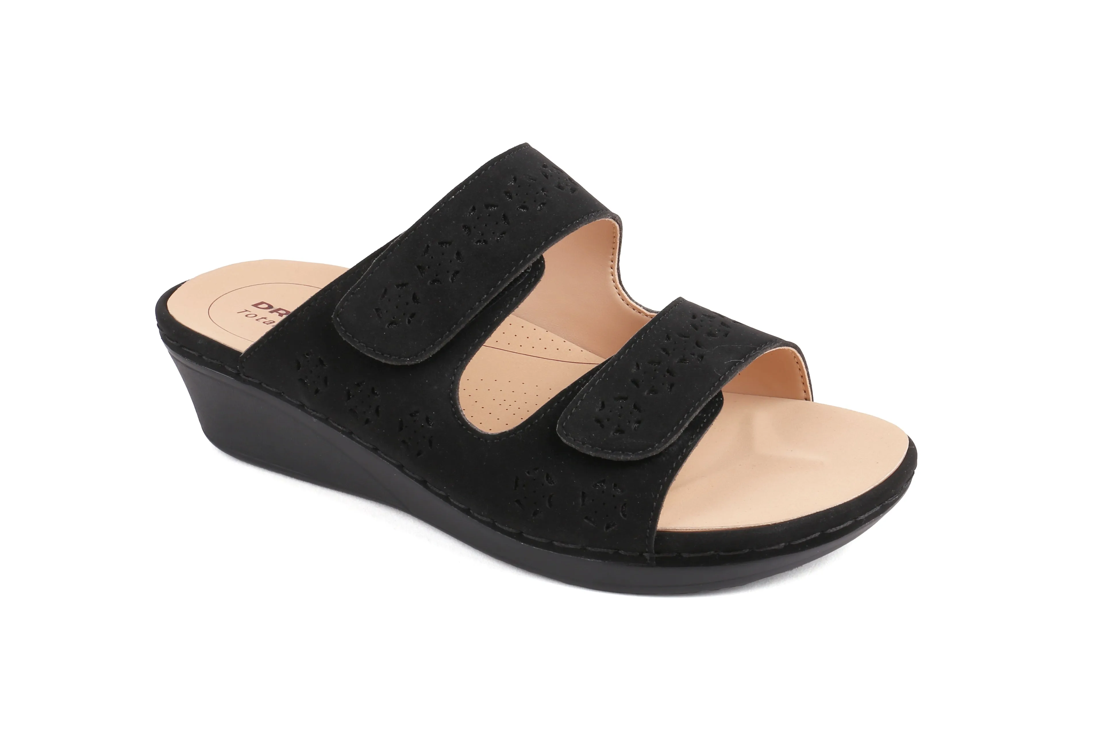 DR.KONG WOMEN REMOVABLE INSOLE SANDALS DK-S8000417E3-BLK(RP : $189)