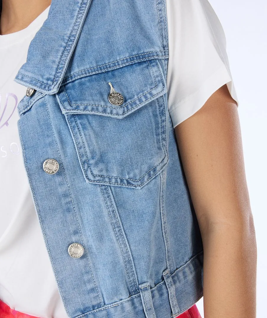 Esqualo ‘Gilet Denim Vest’