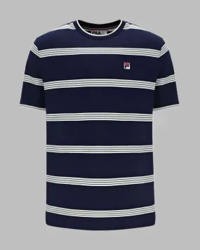 FILA CHAPMAN T Shirt Navy/Gardenia