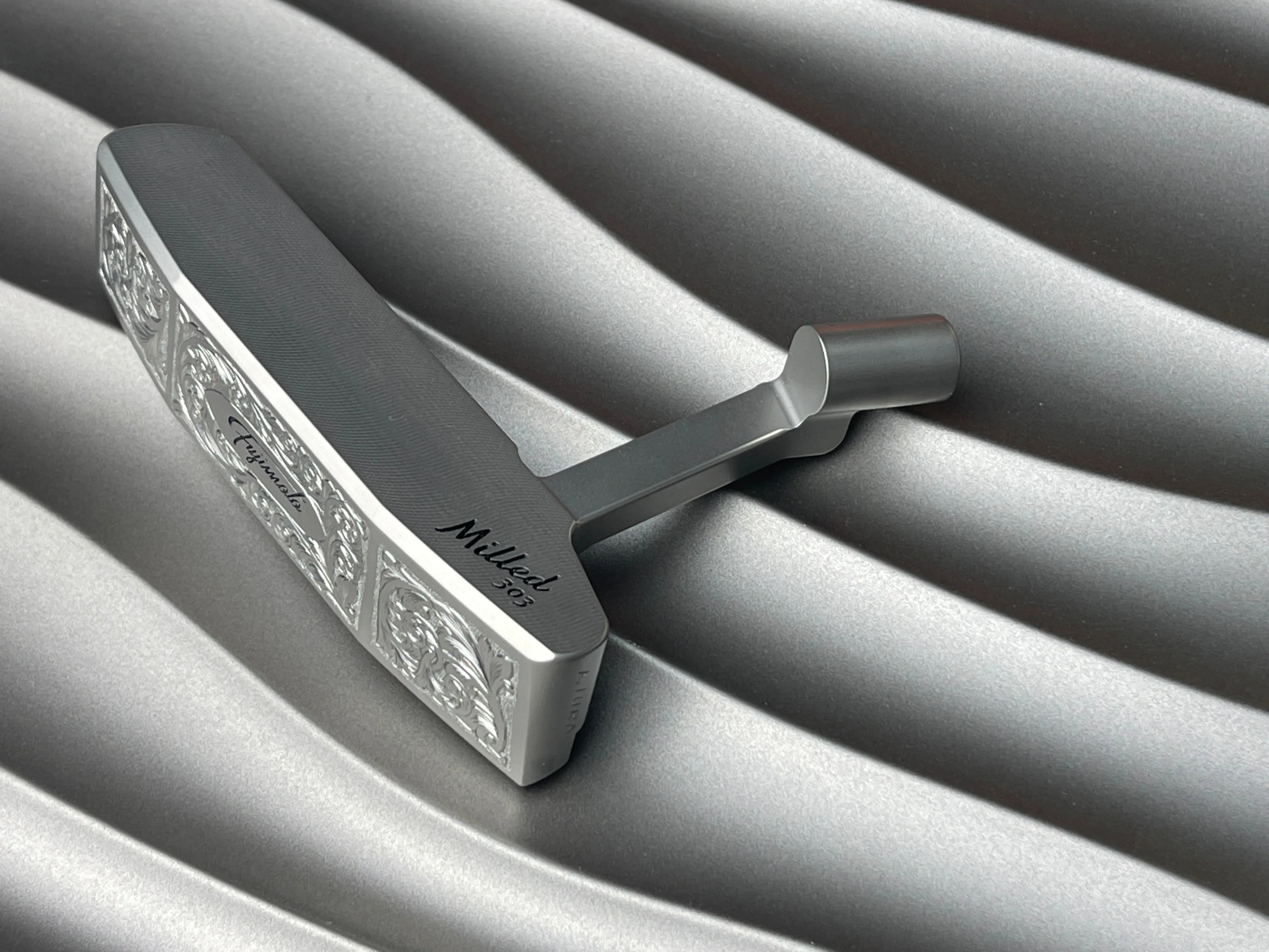 Fujimoto Golf Putter Milled 303 Hand Engrave Iura