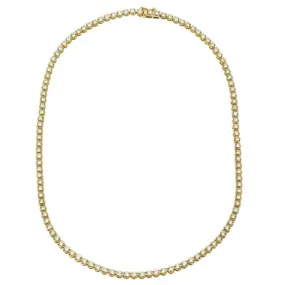 Full Buttercup Diamond Statement Tennis Necklace