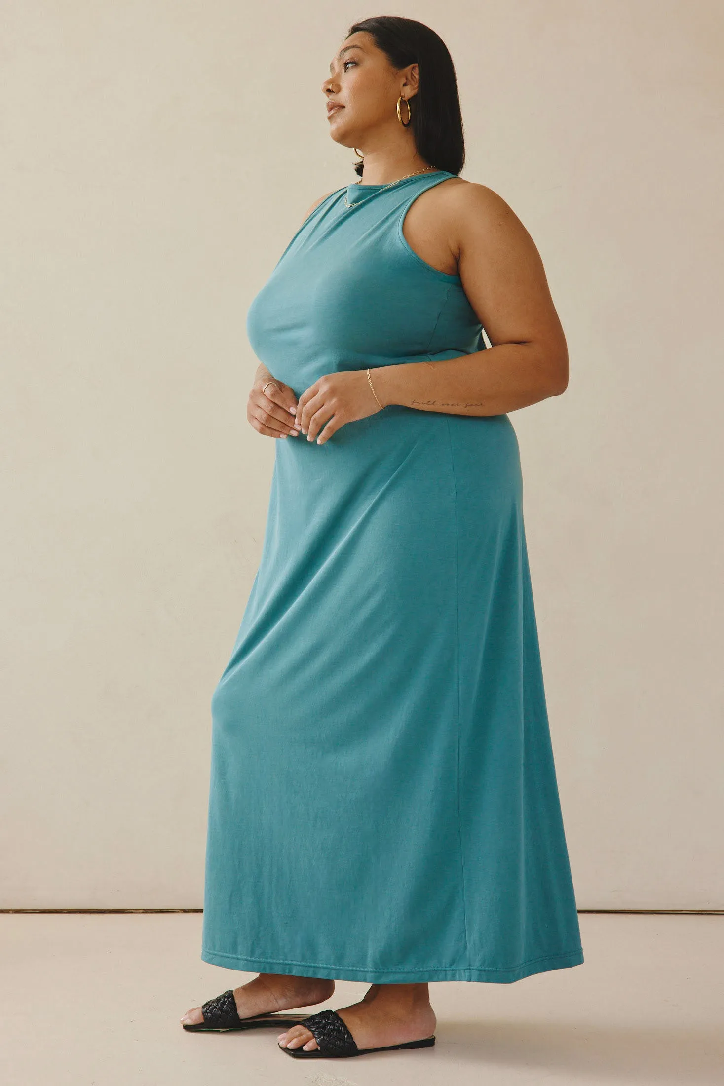 Geneva Dress - Teal