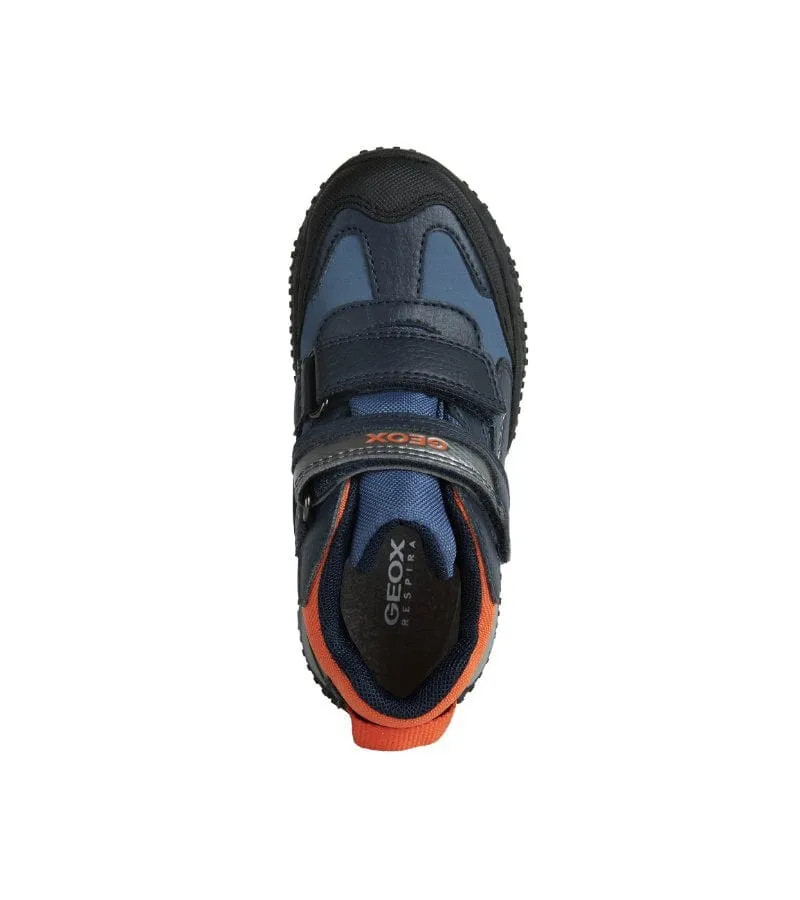 Geox Junior Boys Navy Runners J2642A