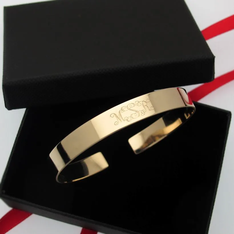 Gold Cuff Bracelet for Infants and Toddlers