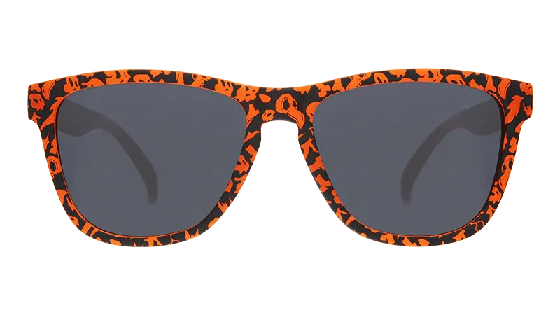 goodr OG Polarized Sunglasses Spooky Season - EXERCISE THE DEMONS!!!