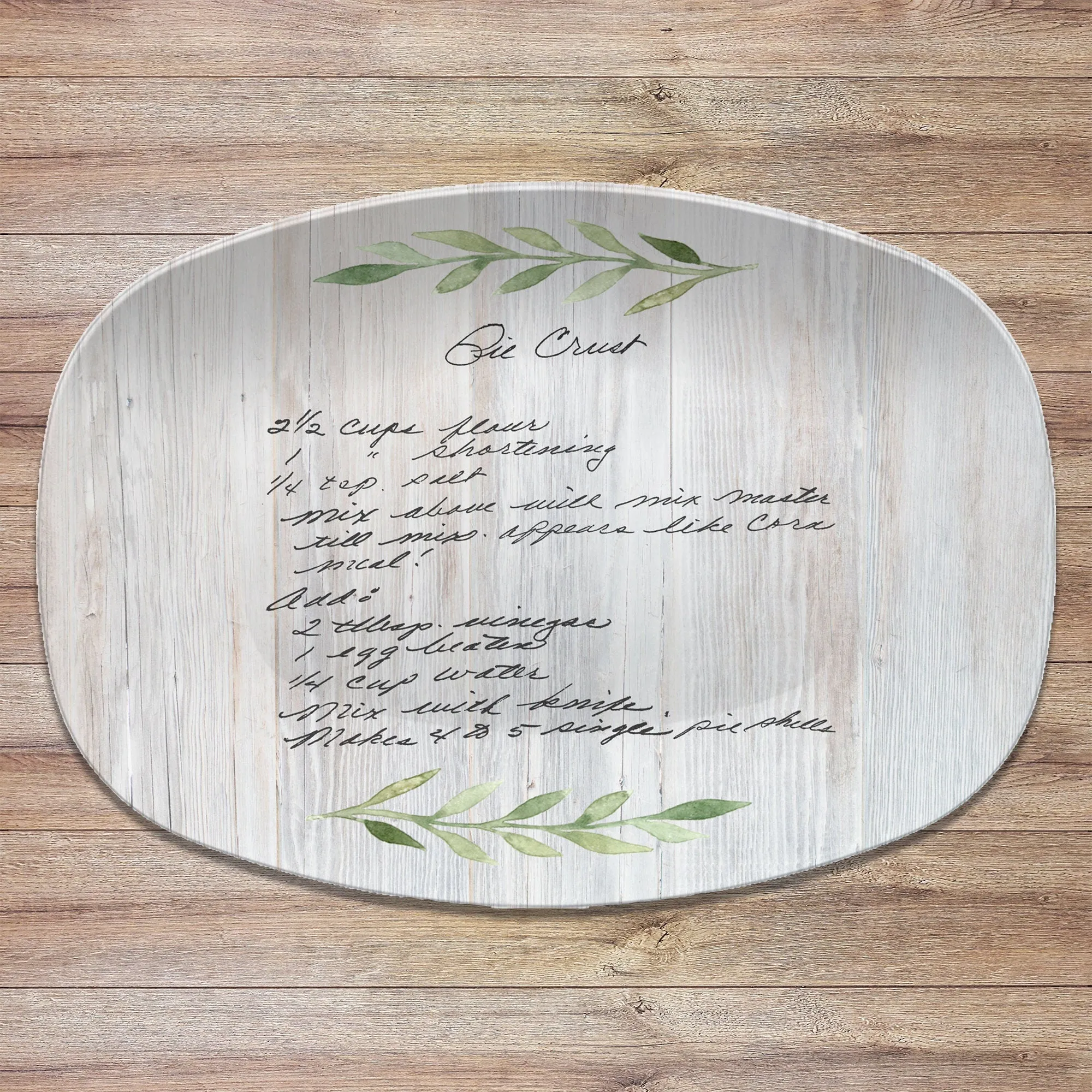 Handwriting Recipe Plate Reorder – Duplicate Purchase for Existing Customers