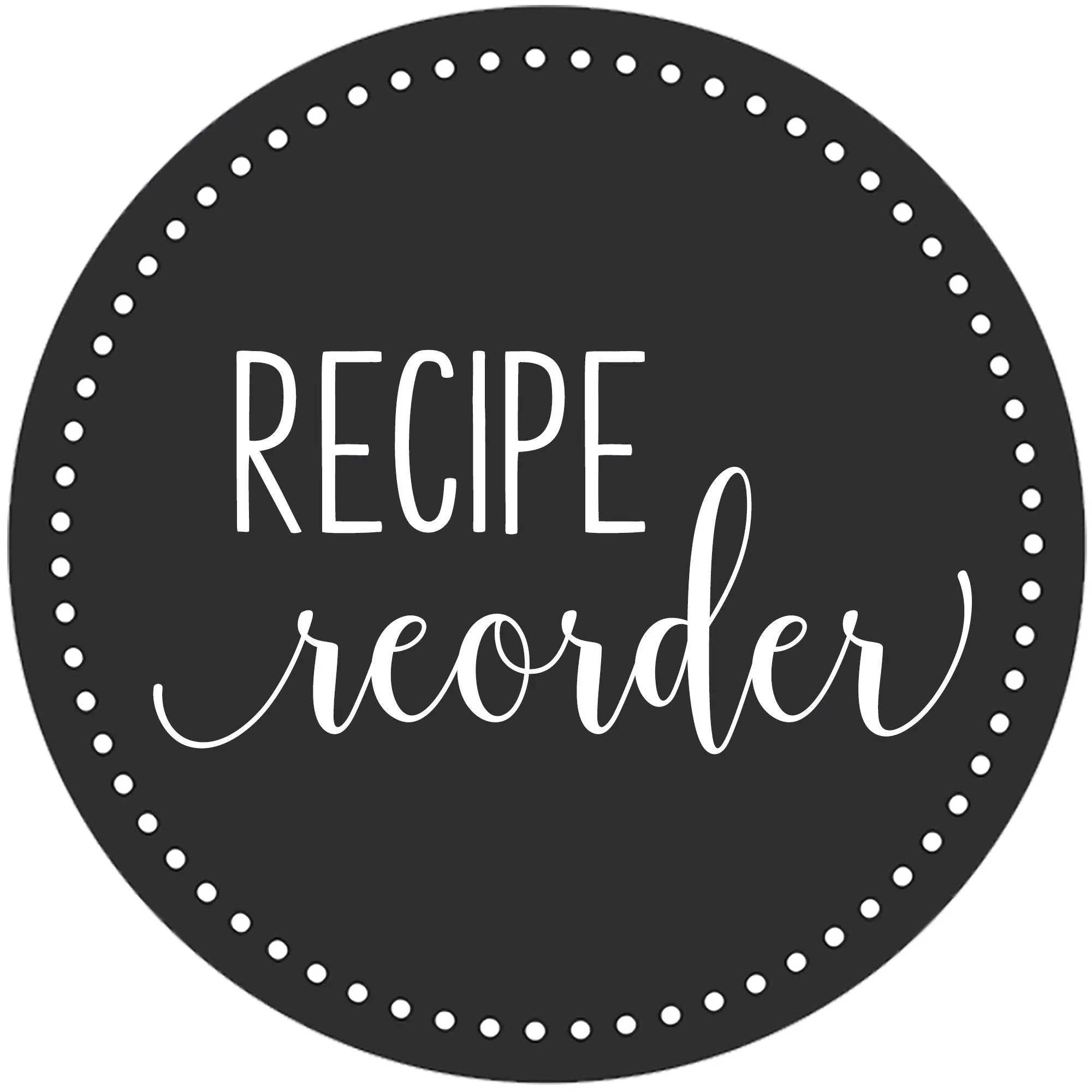 Handwriting Recipe Plate Reorder – Duplicate Purchase for Existing Customers