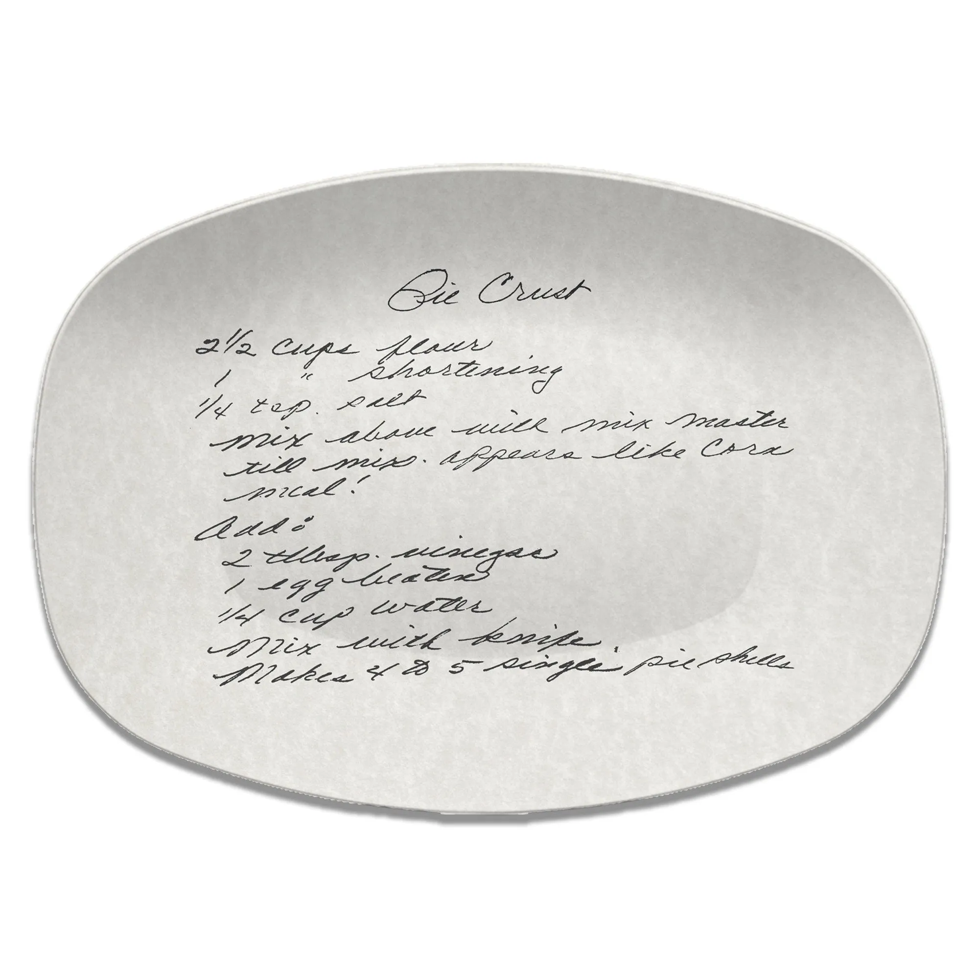 Handwriting Recipe Plate Reorder – Duplicate Purchase for Existing Customers