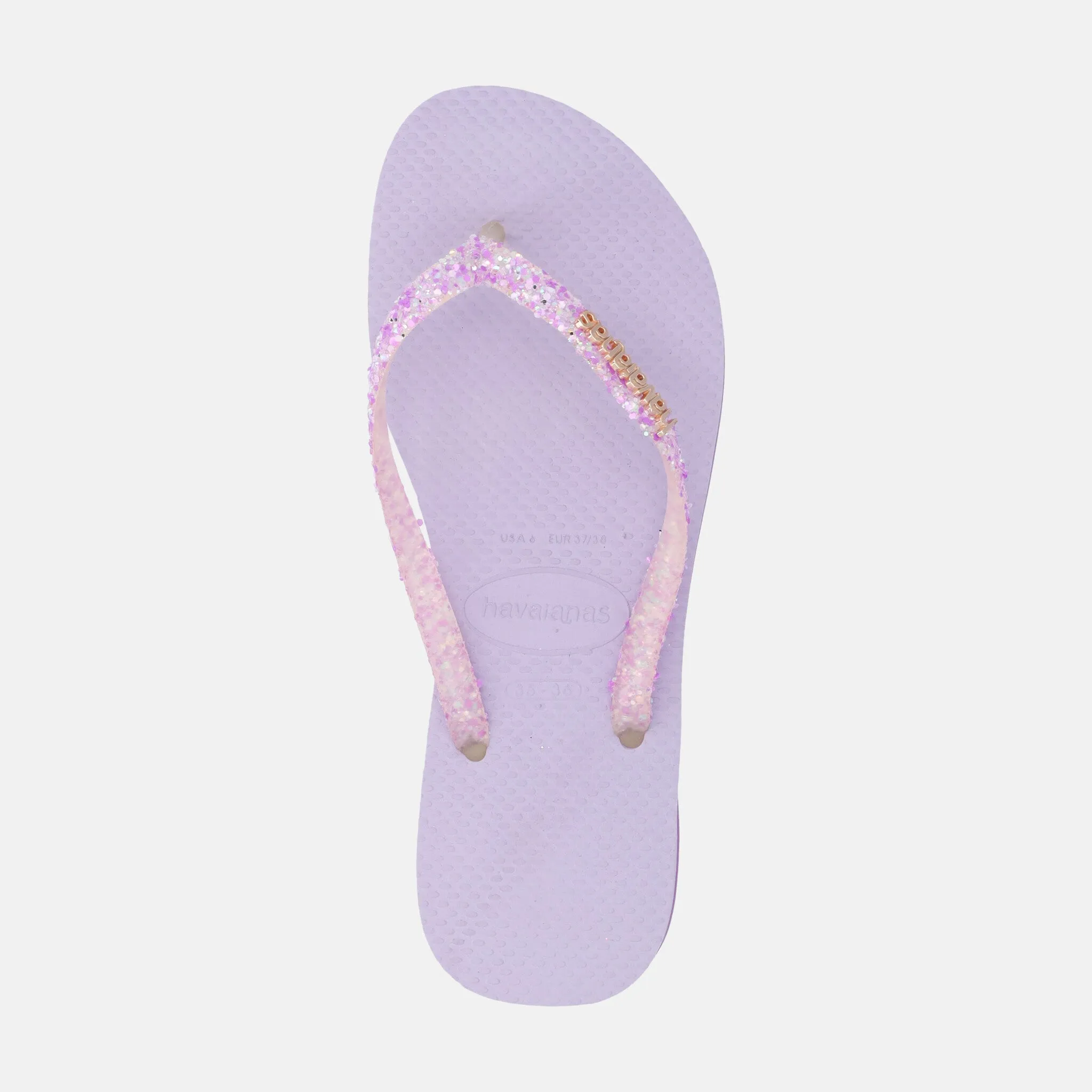 HAVAIANAS SLIM GLITTER FLOURISH